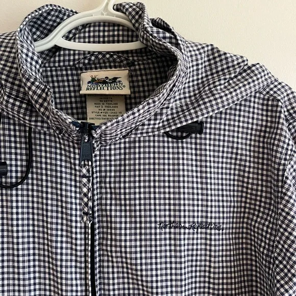 Northern Reflections Vintage Checkered Hooded Jacket - Small - Picture 2 of 7